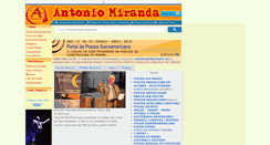 Desktop Screenshot of antoniomiranda.com.br